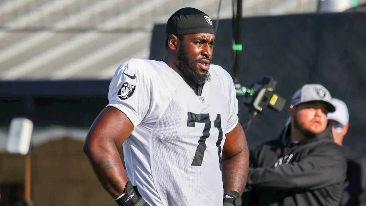 Raiders Rookie OT Glaze from the Locker Room Browns Week