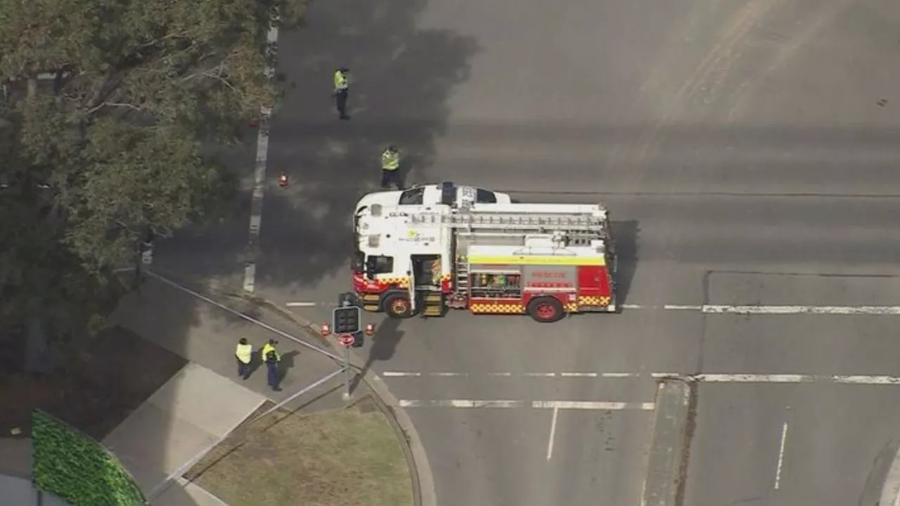 Elderly man riding mobility scooter dies after crash in Western Sydney