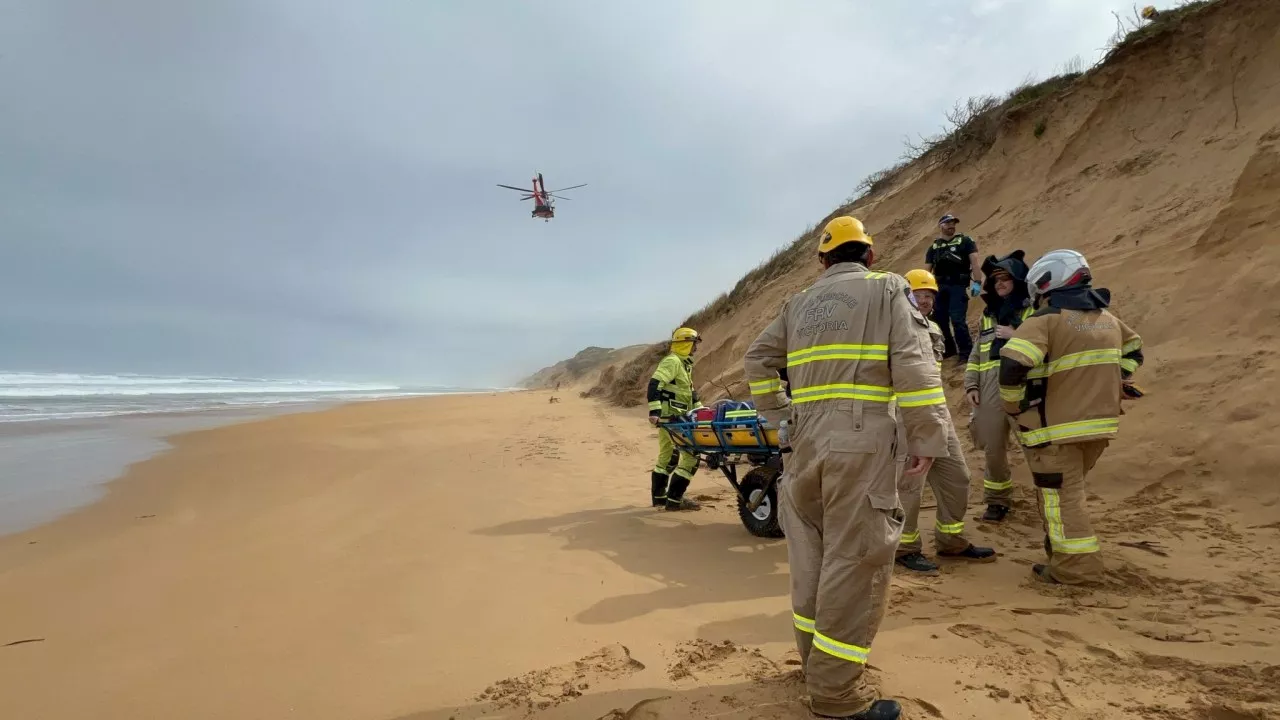 Man breaks both his legs after horror coastal fall while walking his dogs