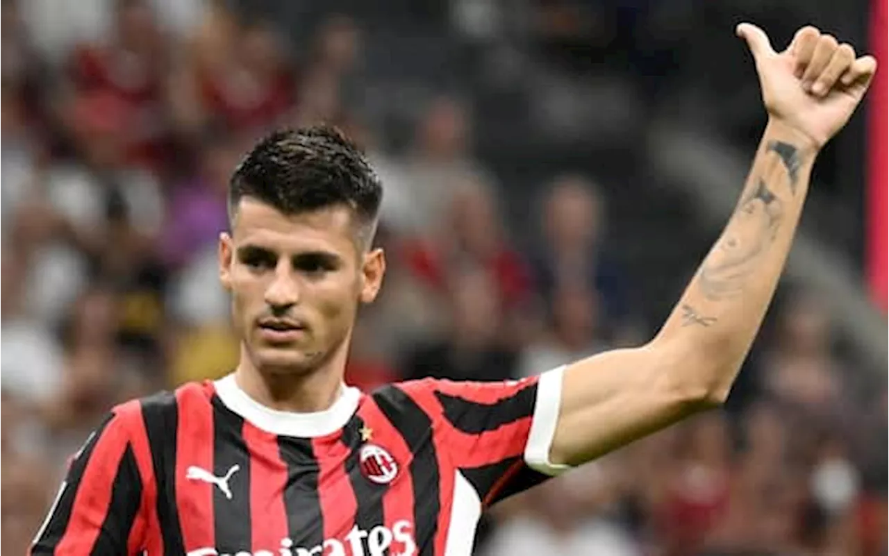 Milan-Lecce 0-0 LIVE: c'è Morata in attacco