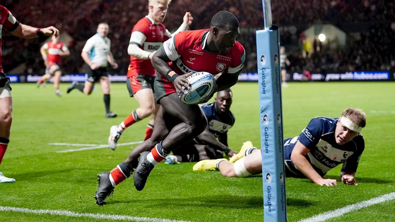 Bristol 41-44 Gloucester: Christian Wade scores hat-trick as Gloucester hold off Bristol comeback