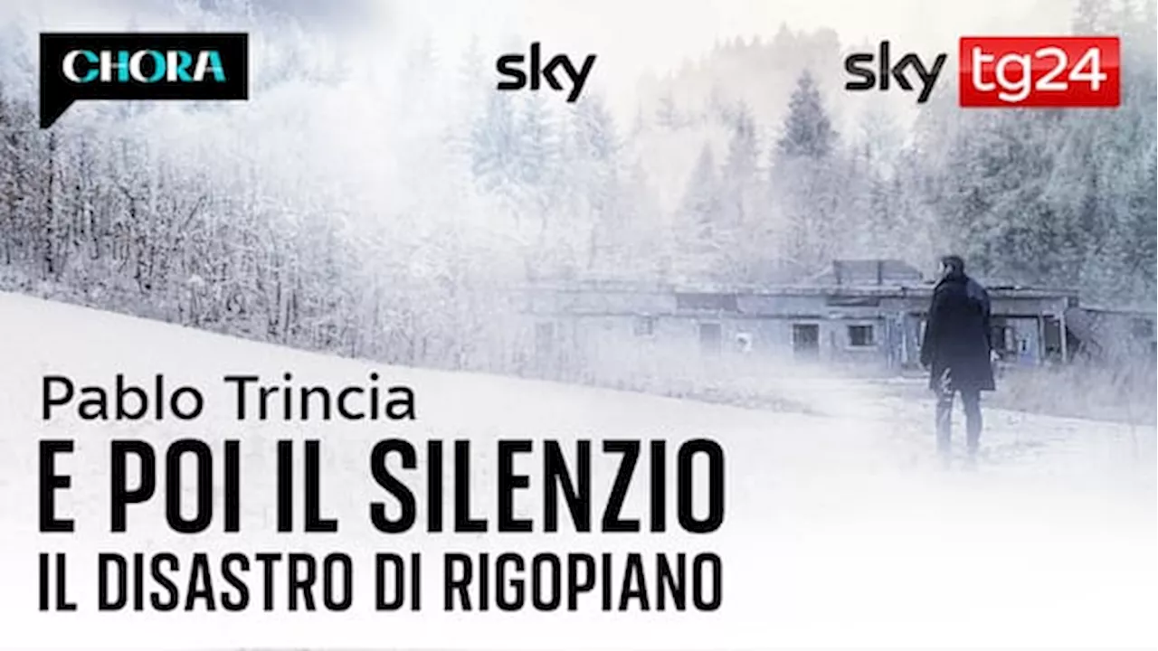 Ascolta in anteprima “E poi il silenzio”, il nuovo podcast di Pablo Trincia su Rigopiano