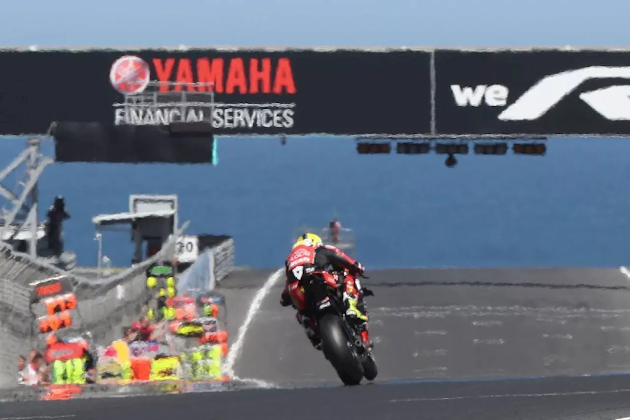 Ducati Panigale V4R auf Phillip Island mit 326,2 km/h