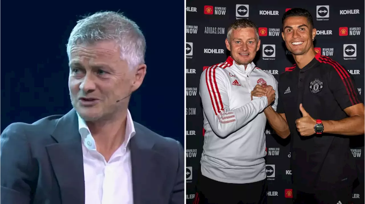 Ole Gunnar Solskjaer has finally admitted what Manchester United fans always suspected about Cristiano Ronaldo