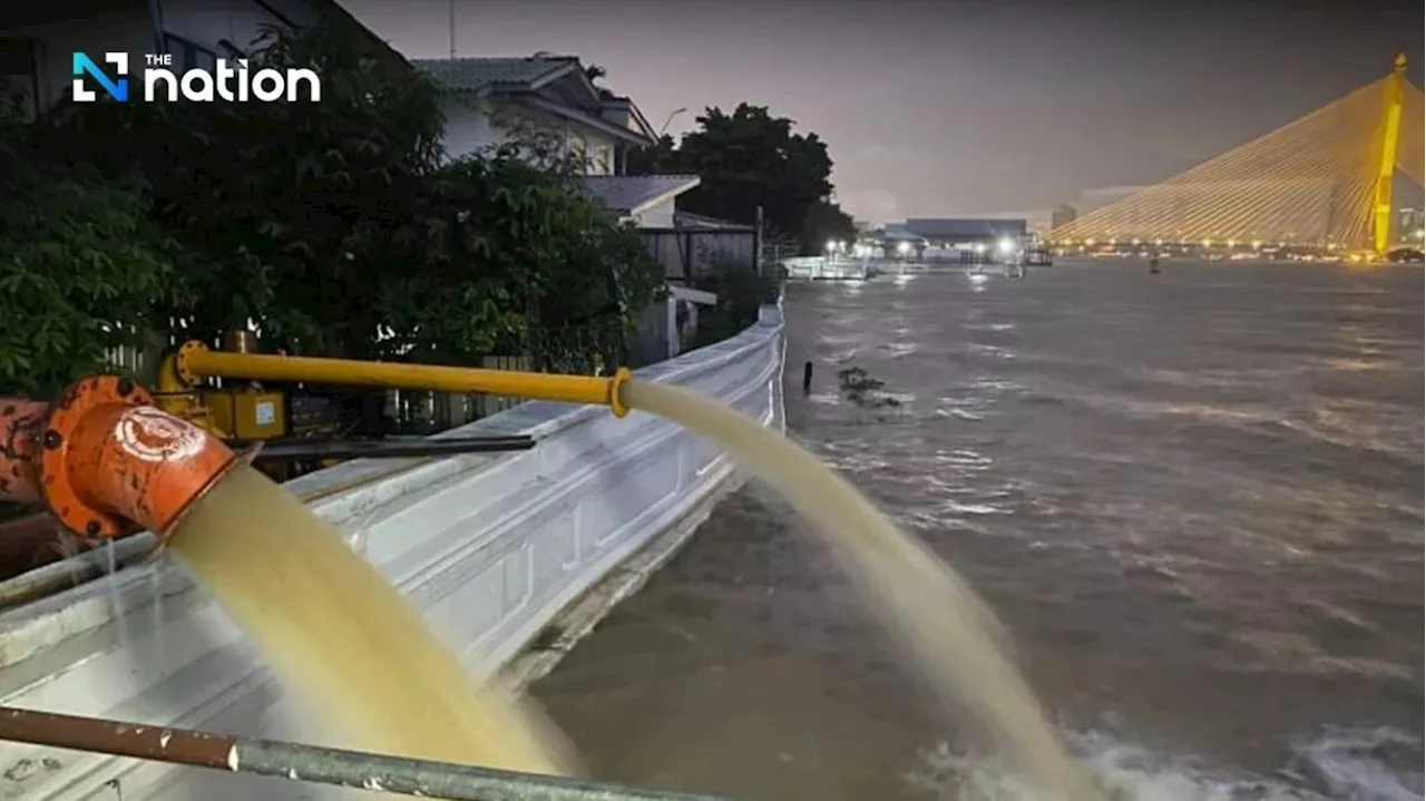 Bangkok and five Central provinces at risk of flooding until Oct 2