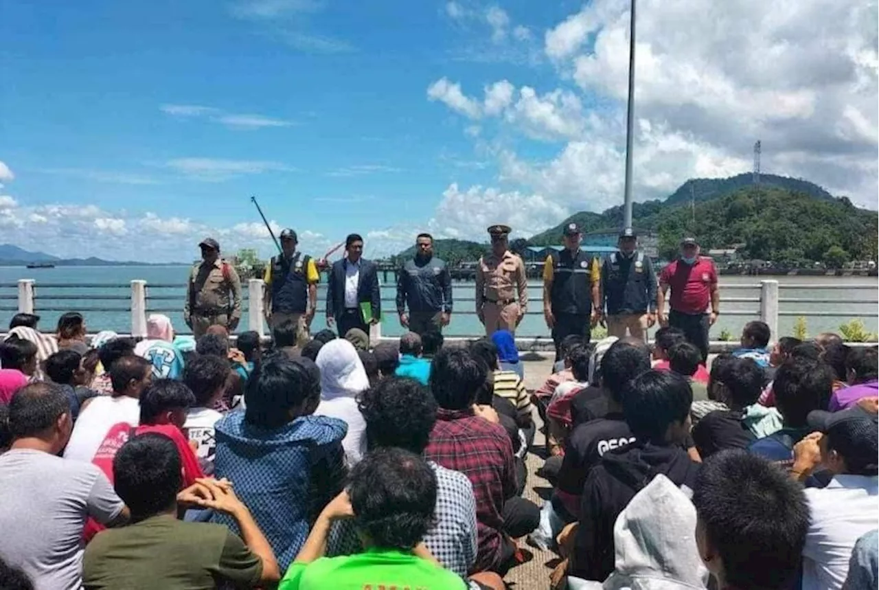 Thailand sends back over 120 Myanmar nationals to Kawthaung