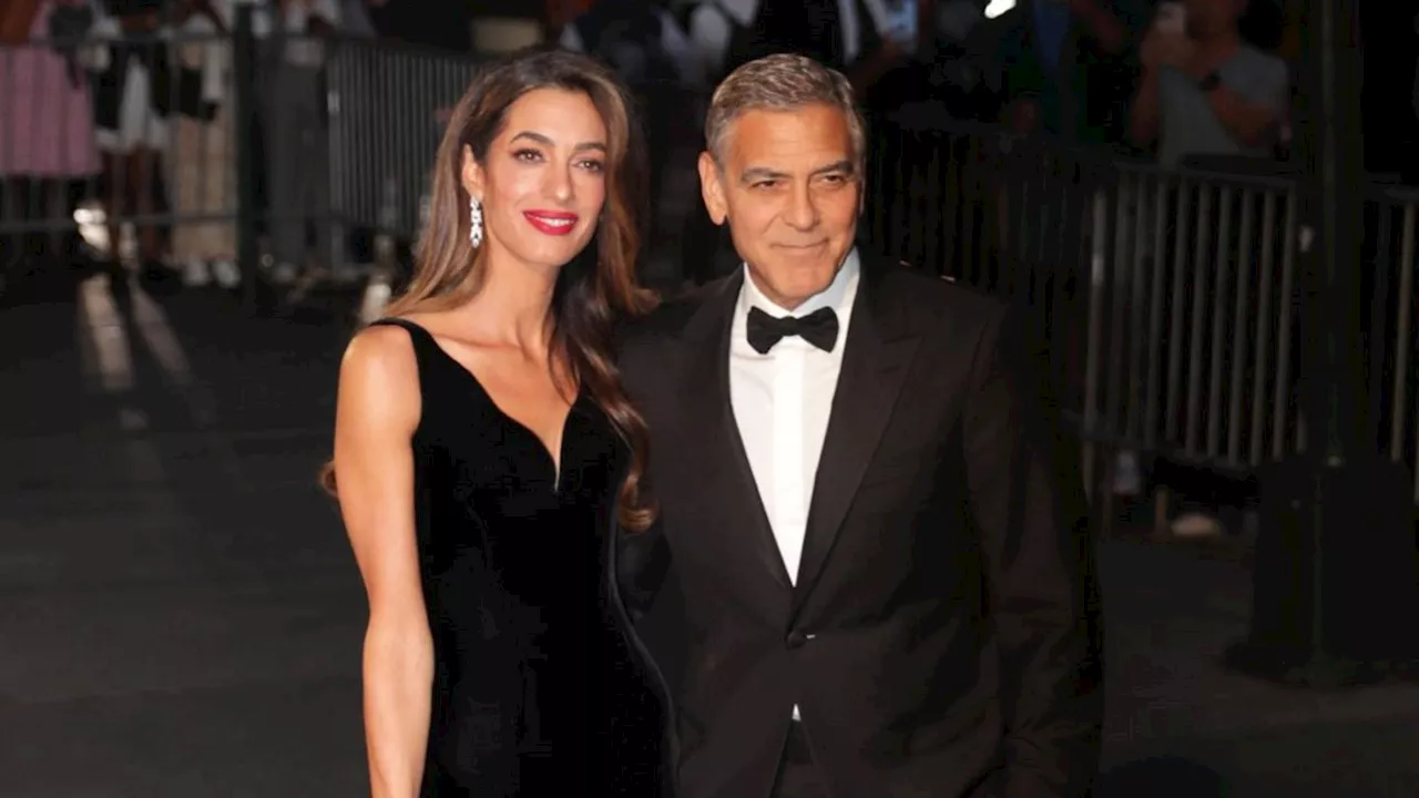 George und Amal Clooney: Eleganter Auftritt für ihre Stiftung