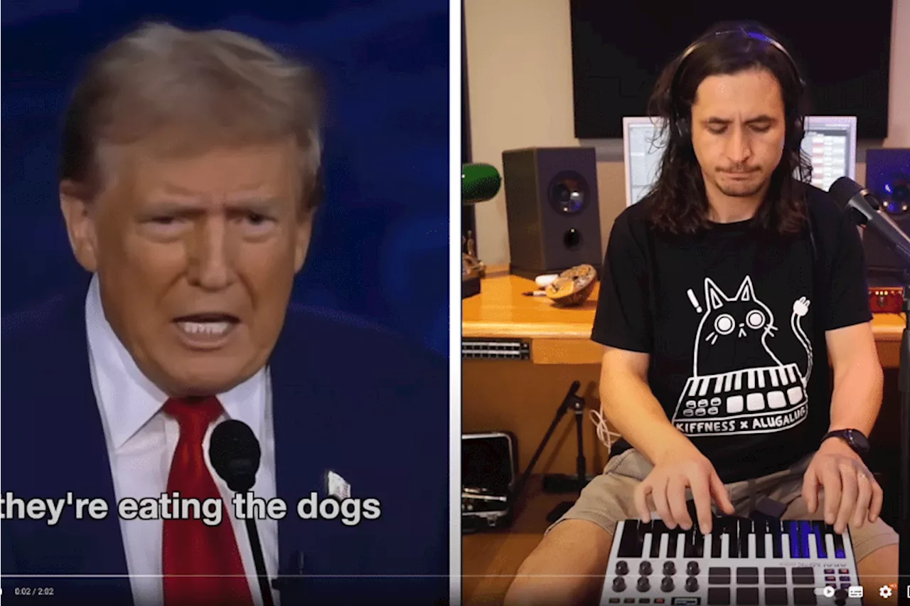 ‘Please don’t eat my cat’: Trump parody song goes viral