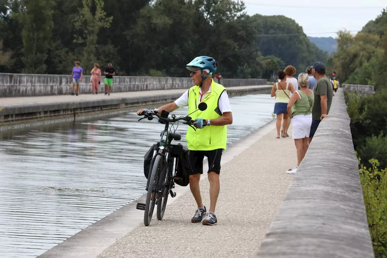 Lot-et-Garonne : les abords du canal équipés pour les cyclistes et vélotouristes