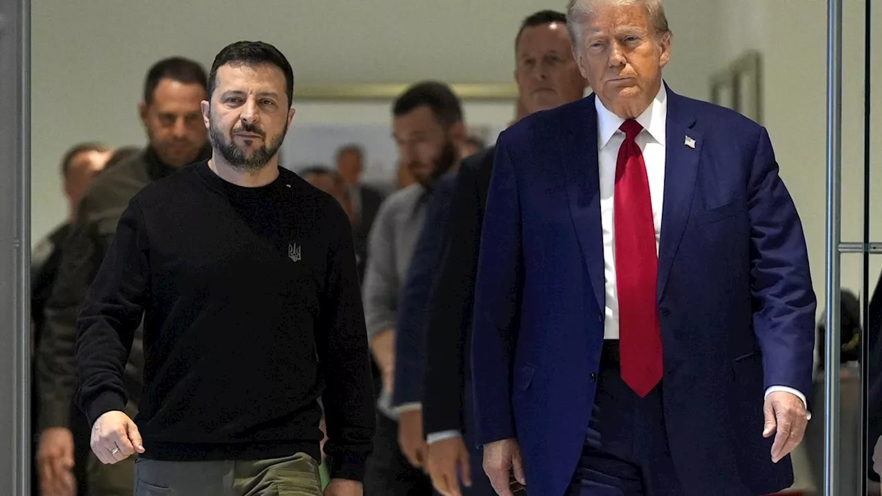 Trump och Zelenskyj i möte – i mindre än en timme