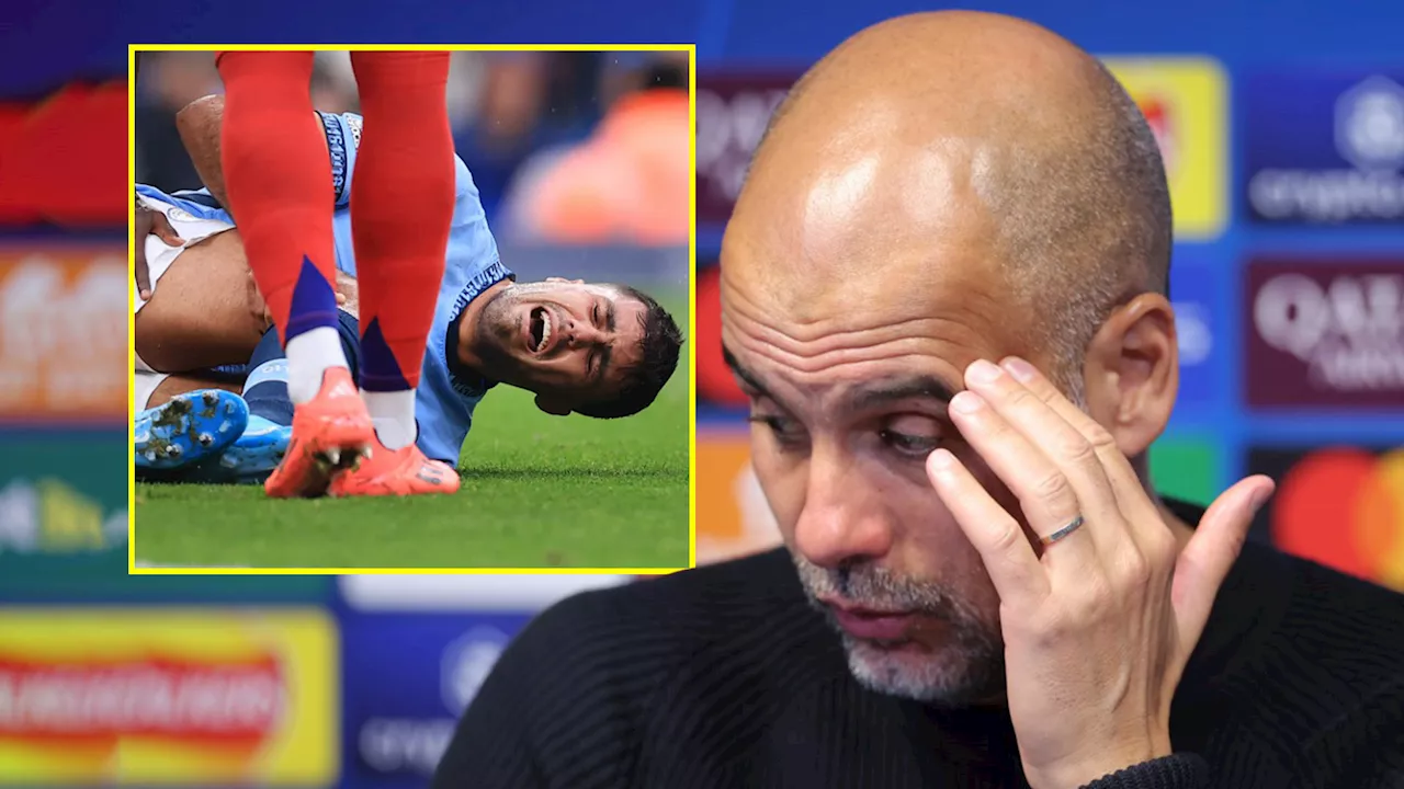 Pep Guardiola gives stunning response when asked if Man City can cope without Rodri...