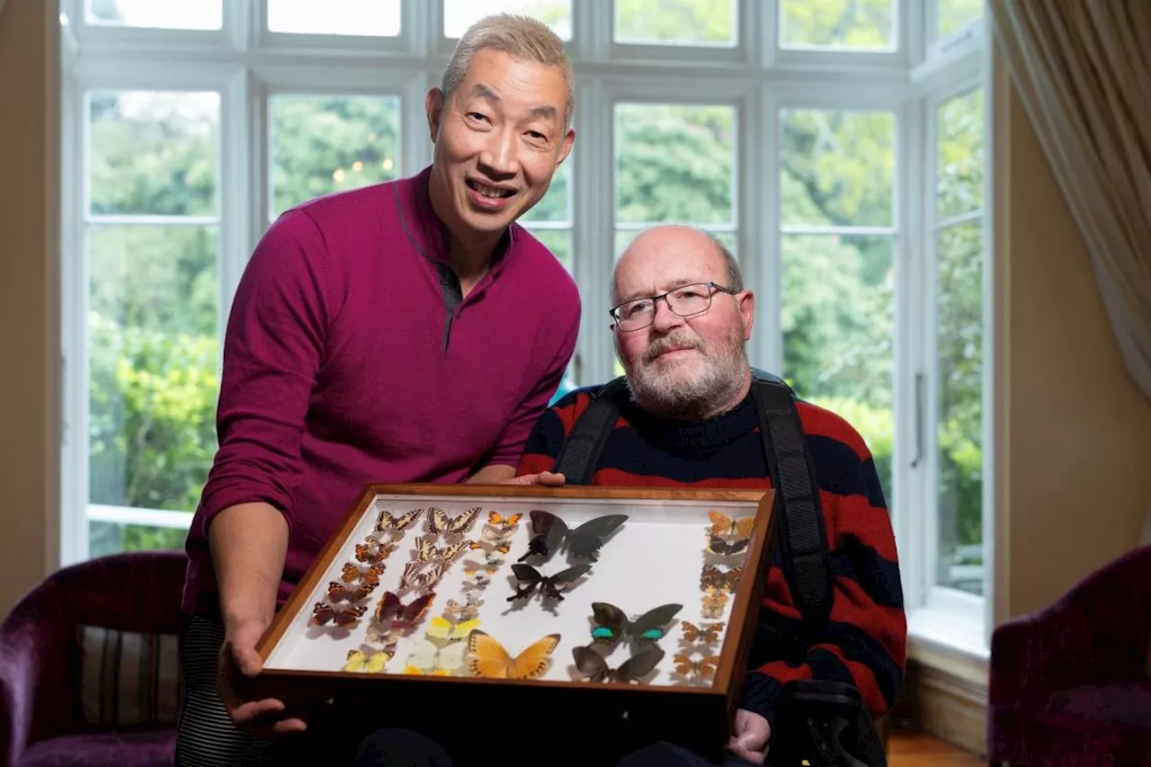 Ailing New Zealand butterfly collector gives away life's work