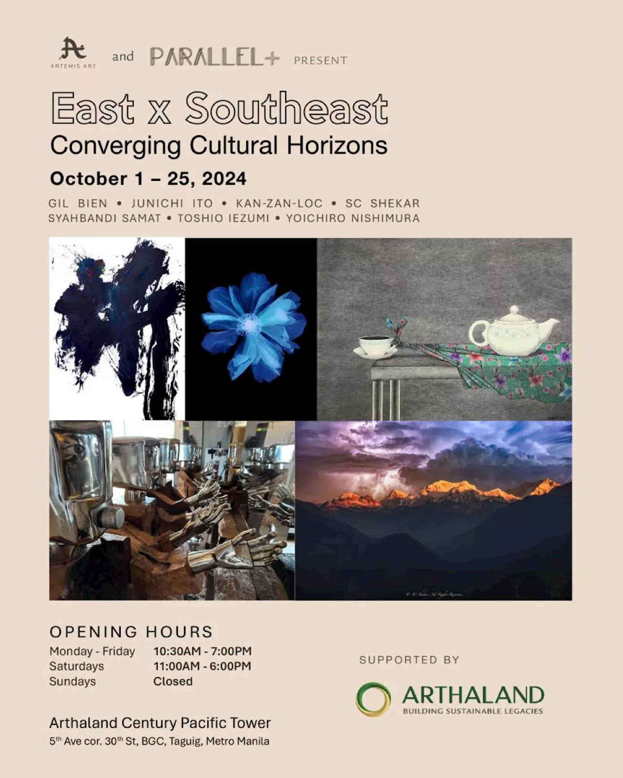 Artemis Art and Parallel + present 'East X South-East: Converging Cultural Horizons'