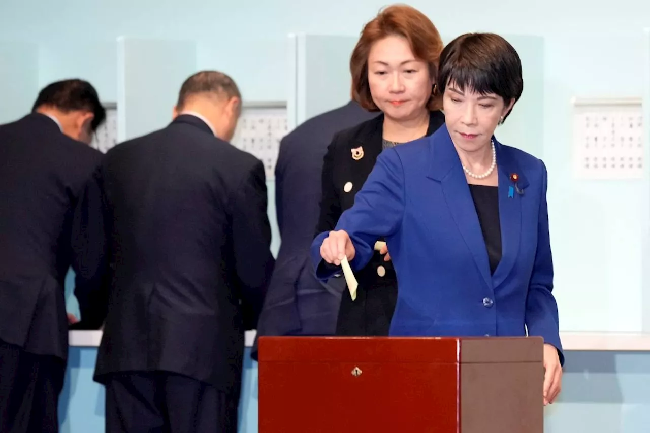 Japan ruling party votes for next PM