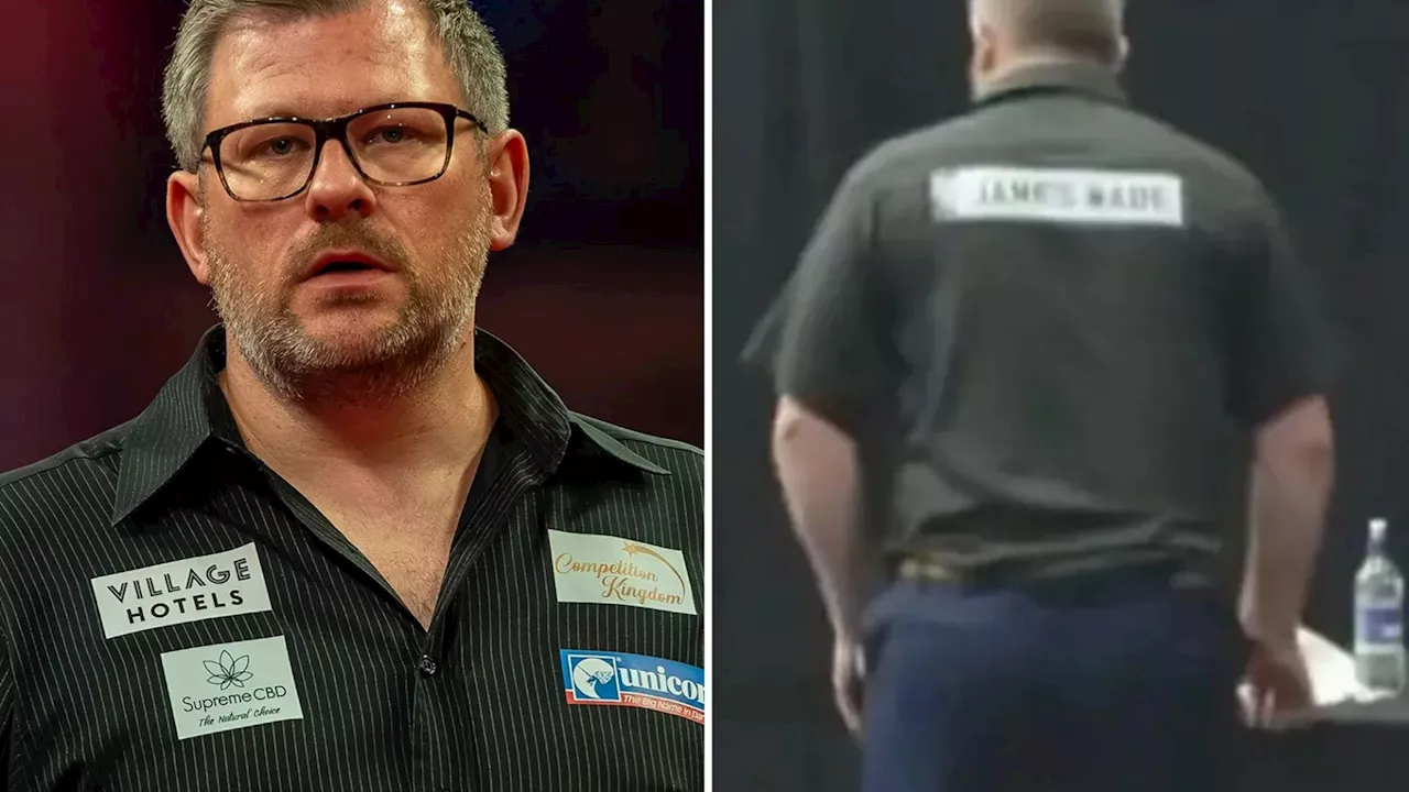 James Wade explains ‘Fartgate’ darts blooper and says he ‘wont make that mistake again’...