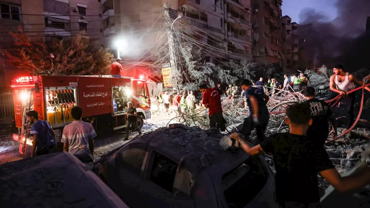 Live blog: Israel waging 'genocidal war', Mikati says after Beirut strikes