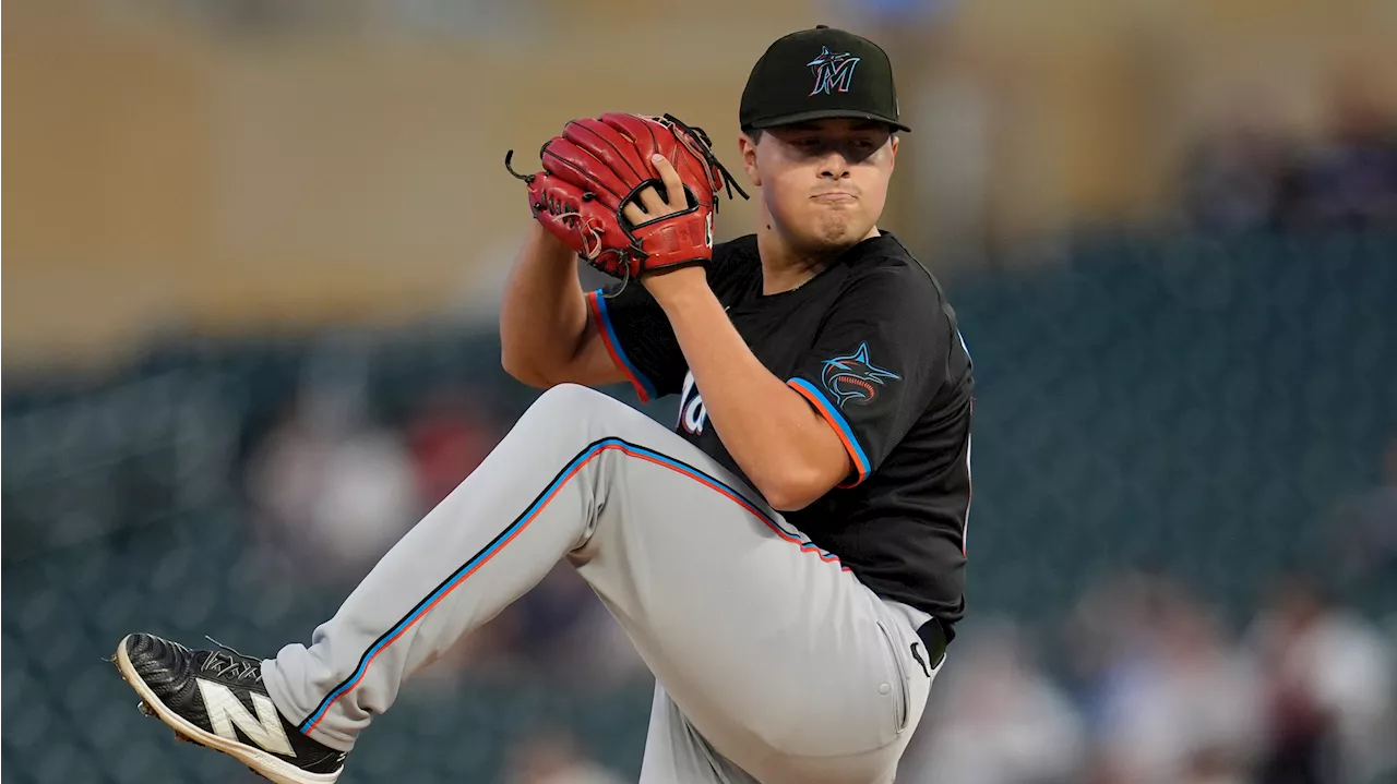 Marlins push Twins to brink of elimination with win in 13 innings