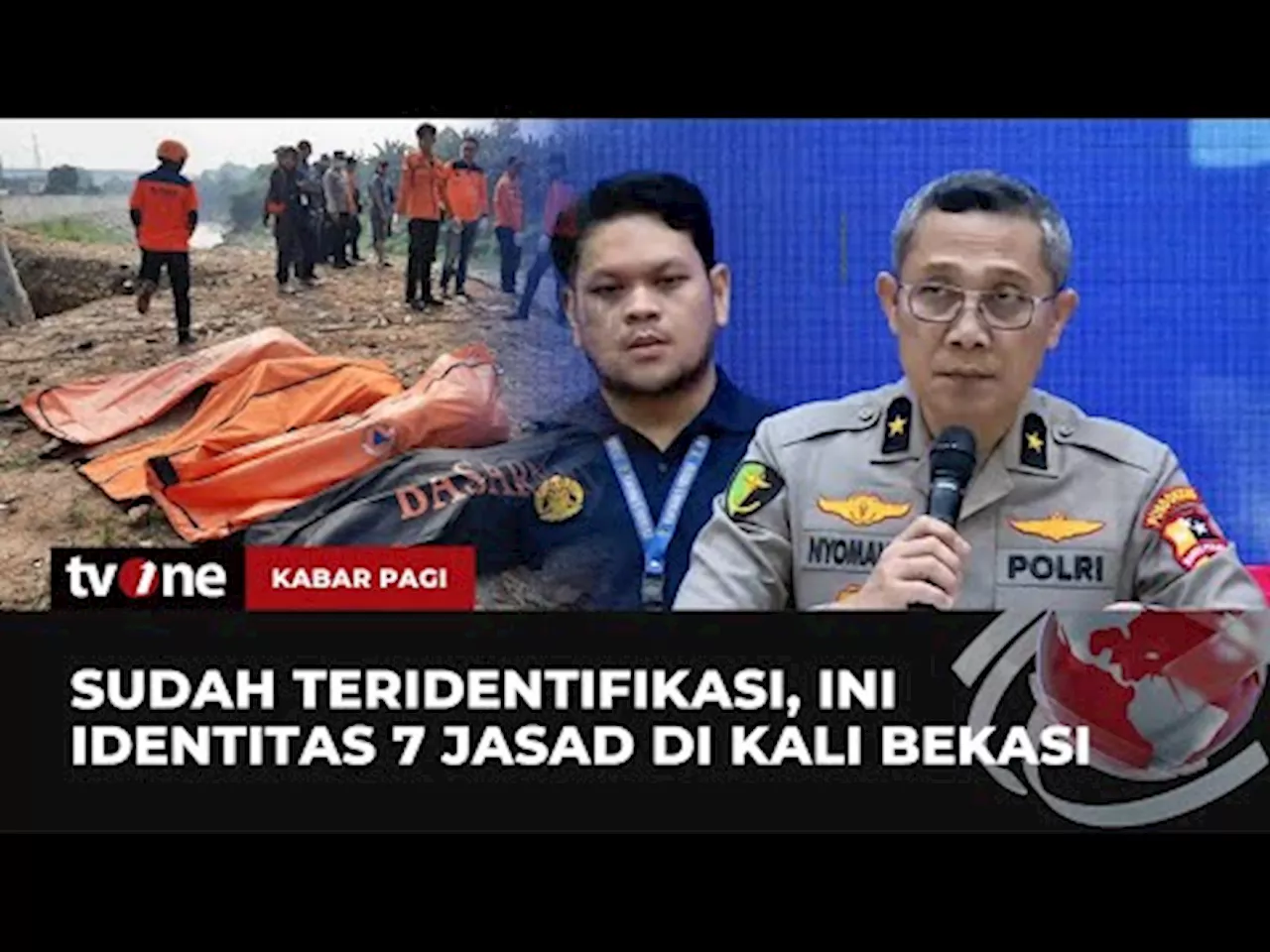 Konferensi Pers Polisi soal Identifikasi 7 Jasad Remaja di Kali Bekasi