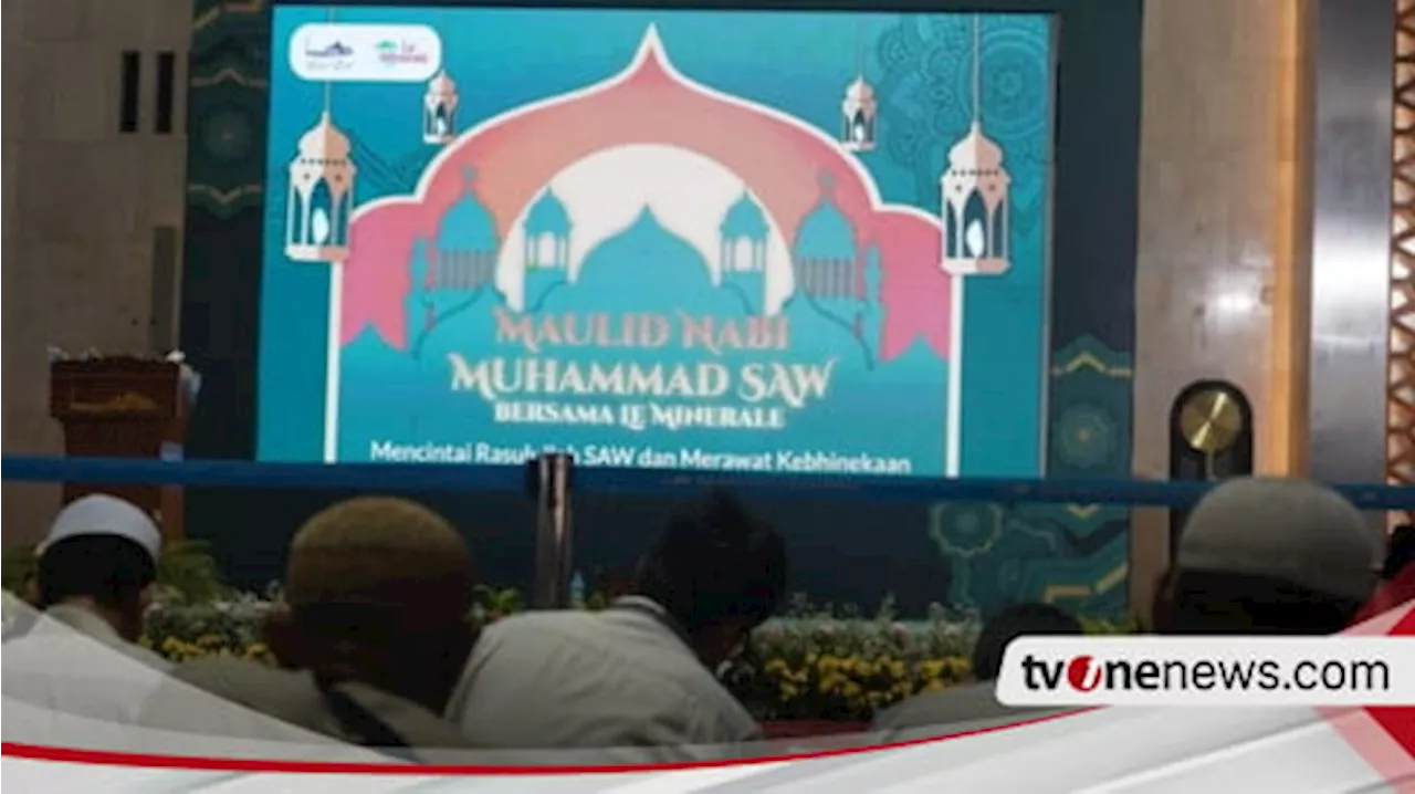 Mengintip Momen Peringatan Maulid Nabi Muhammad SAW 2024 di Masjid Istiqlal