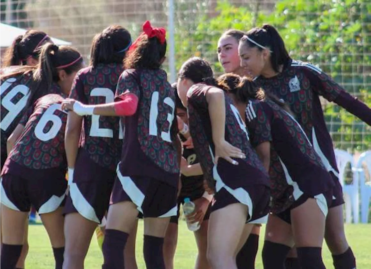 Selección Mexicana Femenil Sub-17 cae ante España en amistoso rumbo al Mundial de República Dominicana