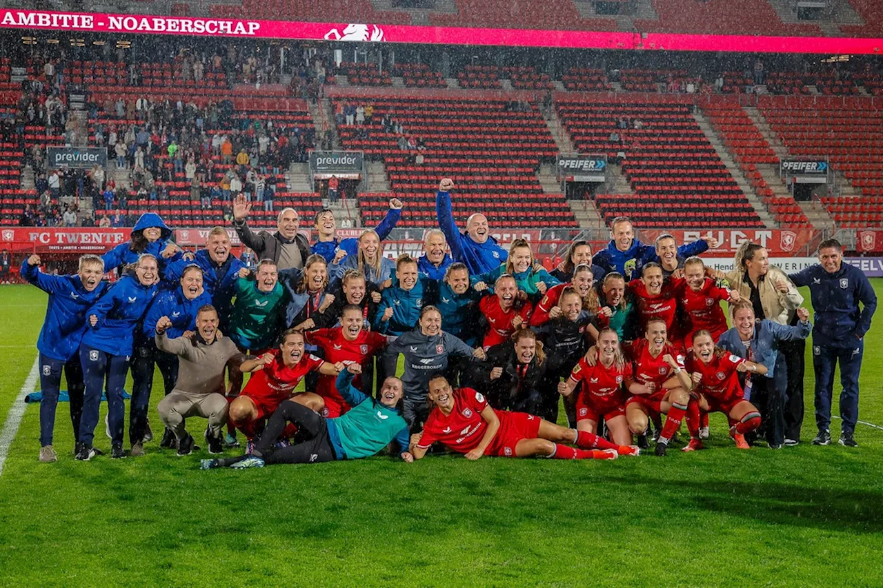 FC Twente Vrouwen kennen tegenstanders voor historische CL-groepsfase