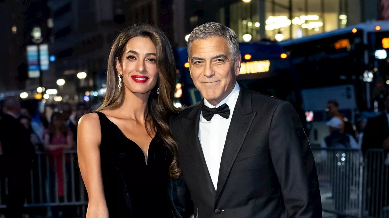 No One Does Black Tie Quite Like George and Amal Clooney