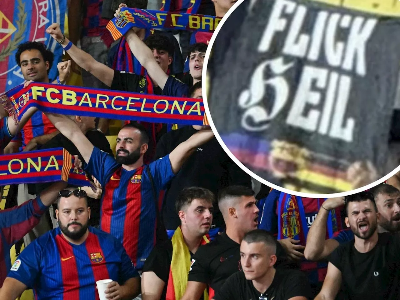 Skandal-Banner sorgt für UEFA-Strafe: Barcelona muss ohne Fans spielen