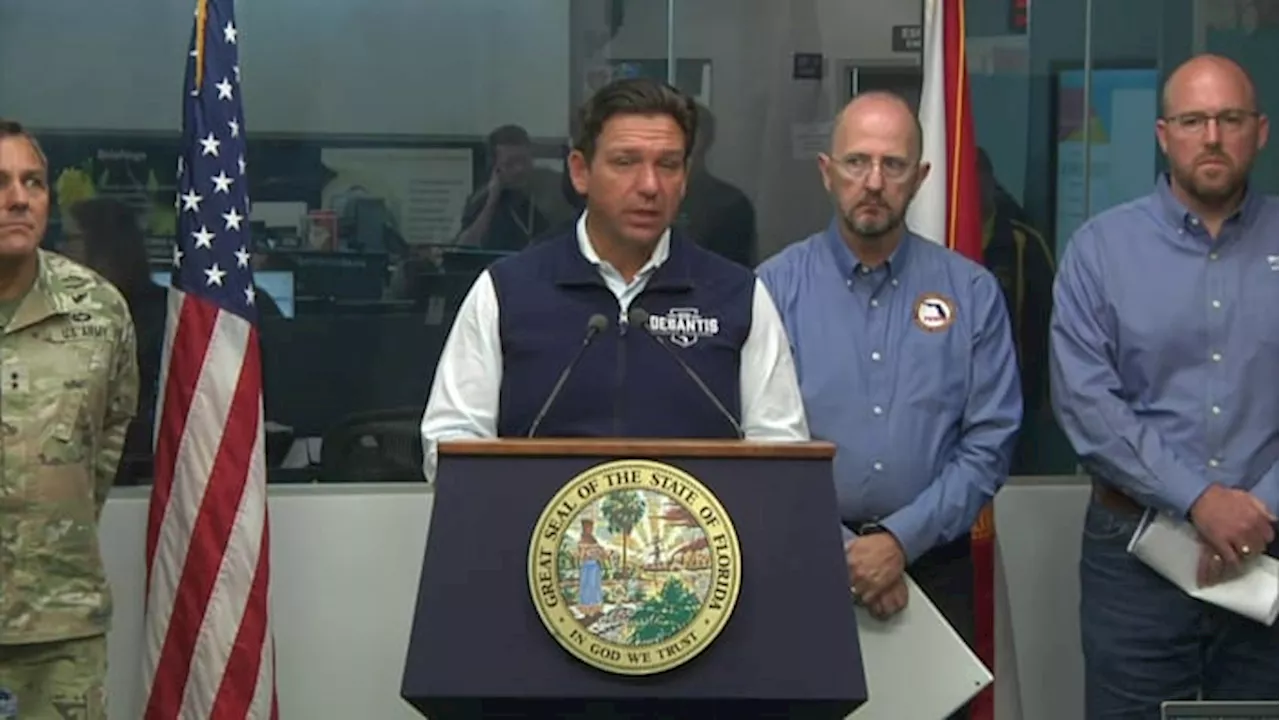 Gov. DeSantis: Two Florida deaths attributed to Hurricane Helene amid ‘historic storm surge’