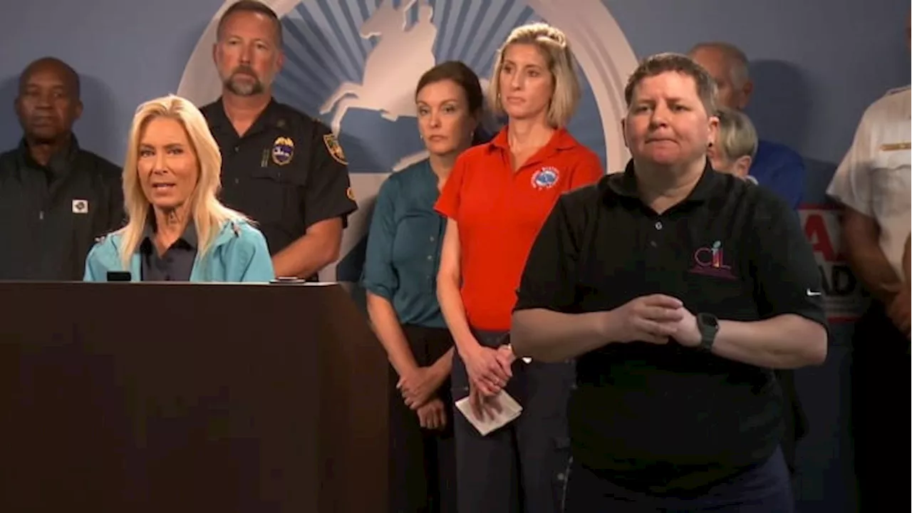 LIVE: City of Jacksonville provides update on Hurricane Helene response efforts