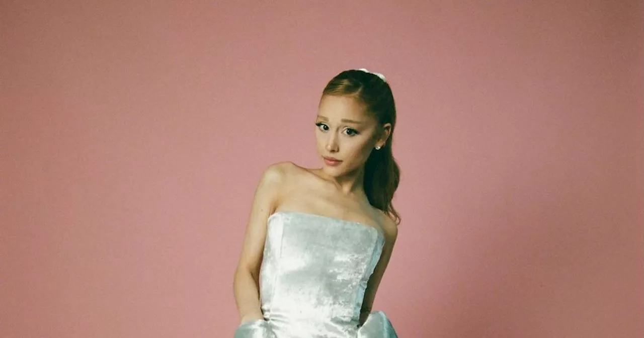 Ariana Grande Channels A Muted Elphaba In Stunning Loewe Gown