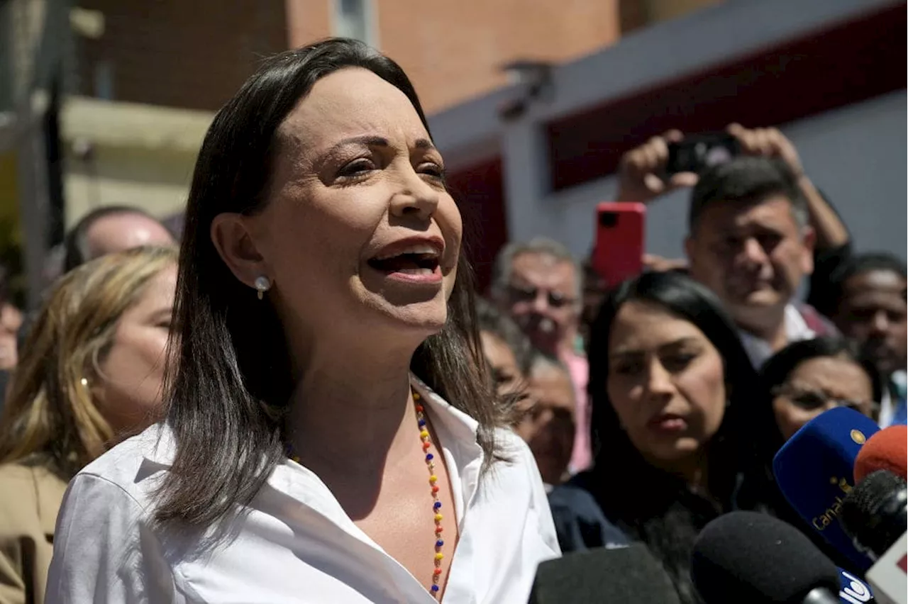 María Corina Machado llama a protestar este sábado “en enjambres” dentro de Venezuela