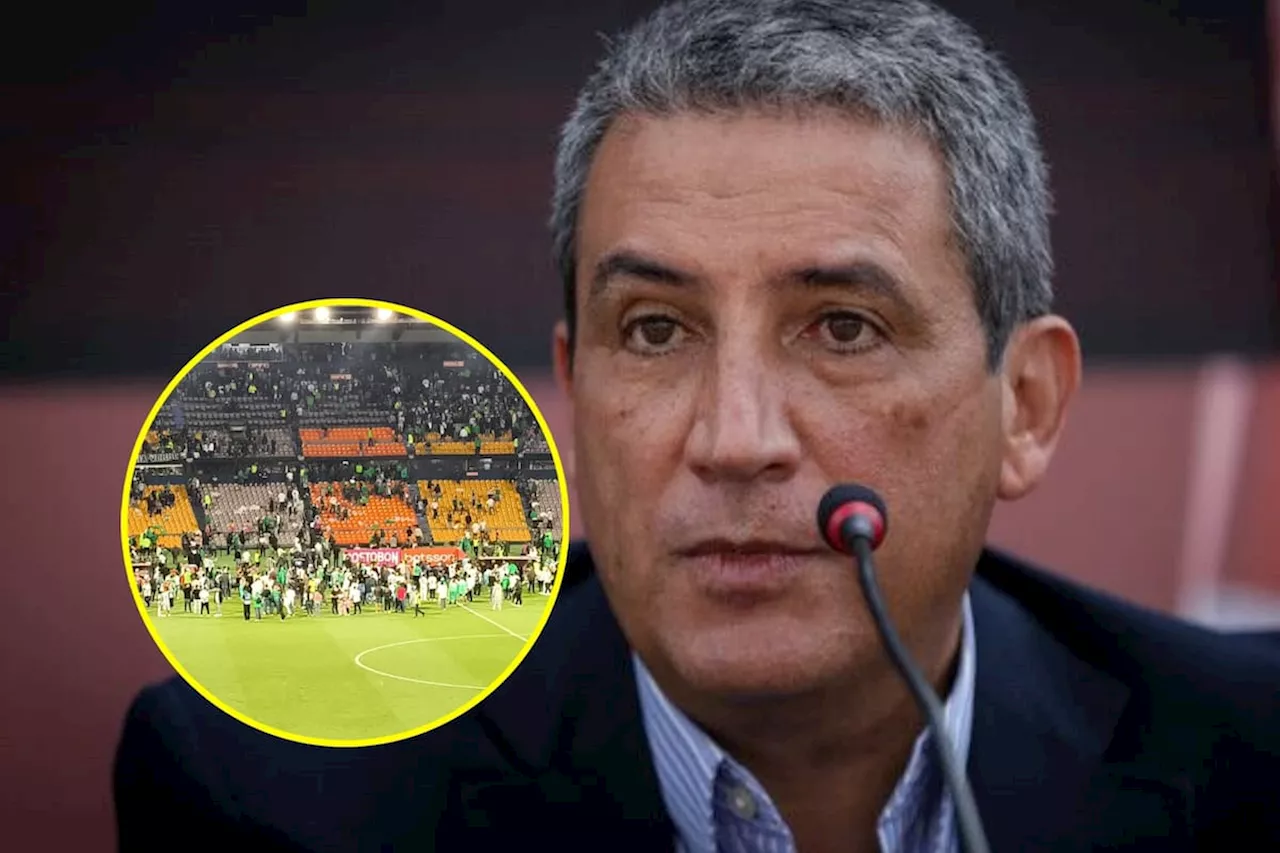 Presidente de Dimayor tras juego Nacional vs. Junior: tenemos que tomar medidas drásticas