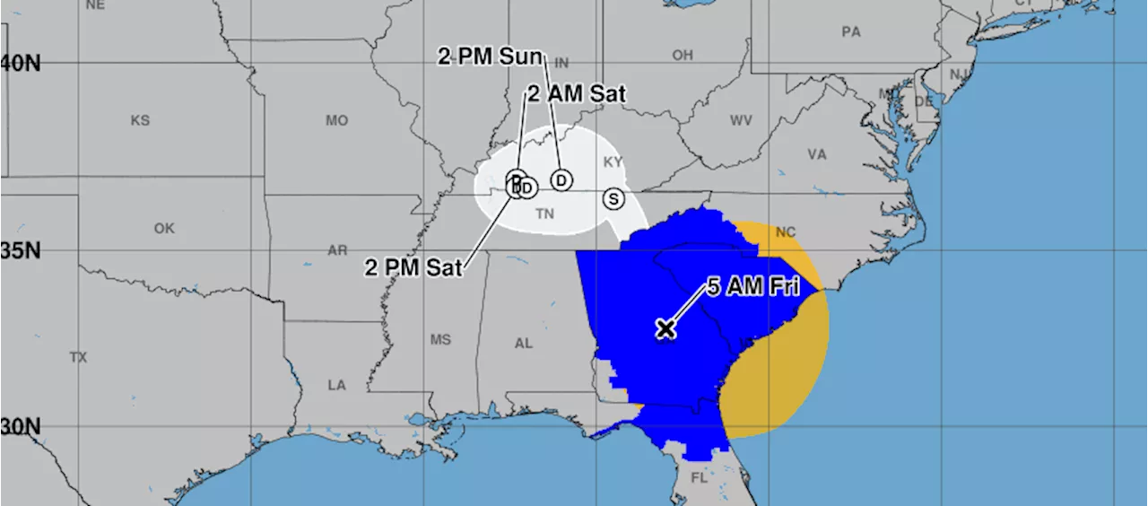 Helene, degradado a tormenta tropical, deja tres muertos en Florida