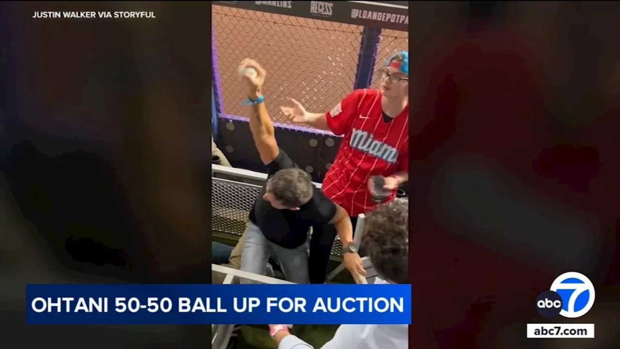 Lawsuit filed by Florida teenager accuses man of 'stealing' Shohei Ohtani 50/50 home run ball