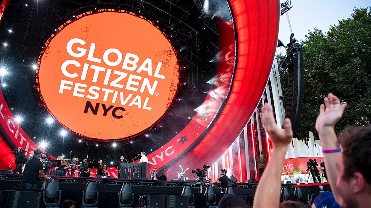 Global Citizen Festival Returns With StarStudded Lineup Music