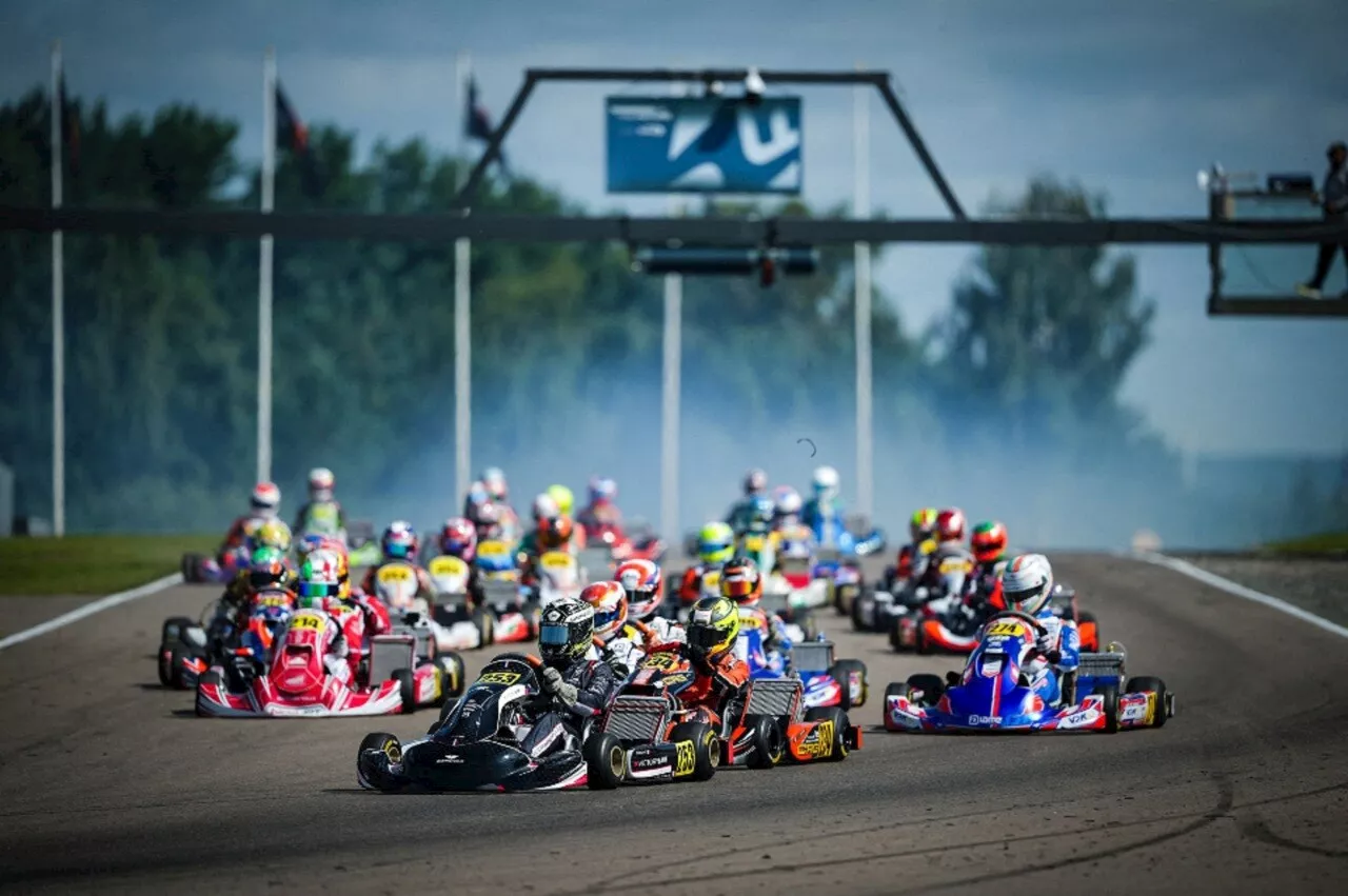 Le pilote d'Évreux Jimmy Hélias a fait sensation aux championnats du monde de karting