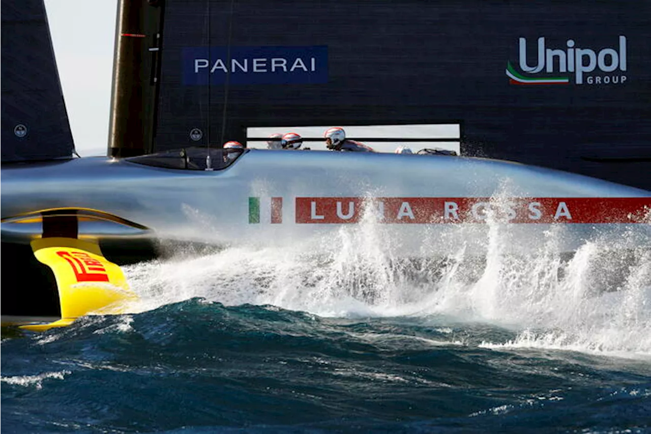 Luna Rossa-Ineos Britannia in acqua per la terza regata