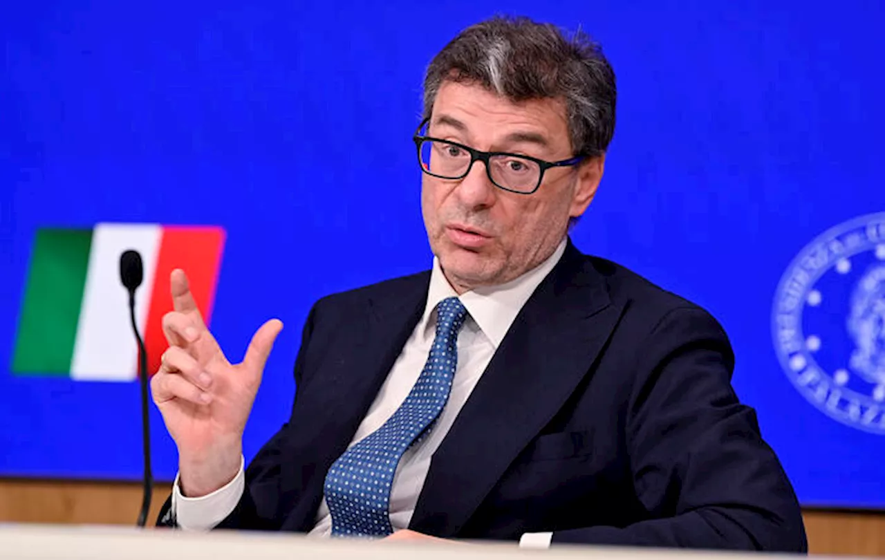 SBP's focus on pensions-healthcare says Giorgetti