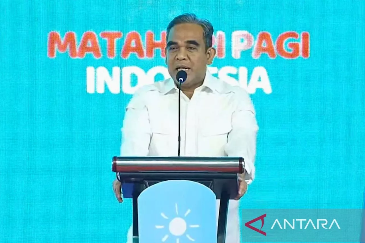 Muzani: Matahari Pagi bertugas bantu pemerintahan Prabowo-Gibran