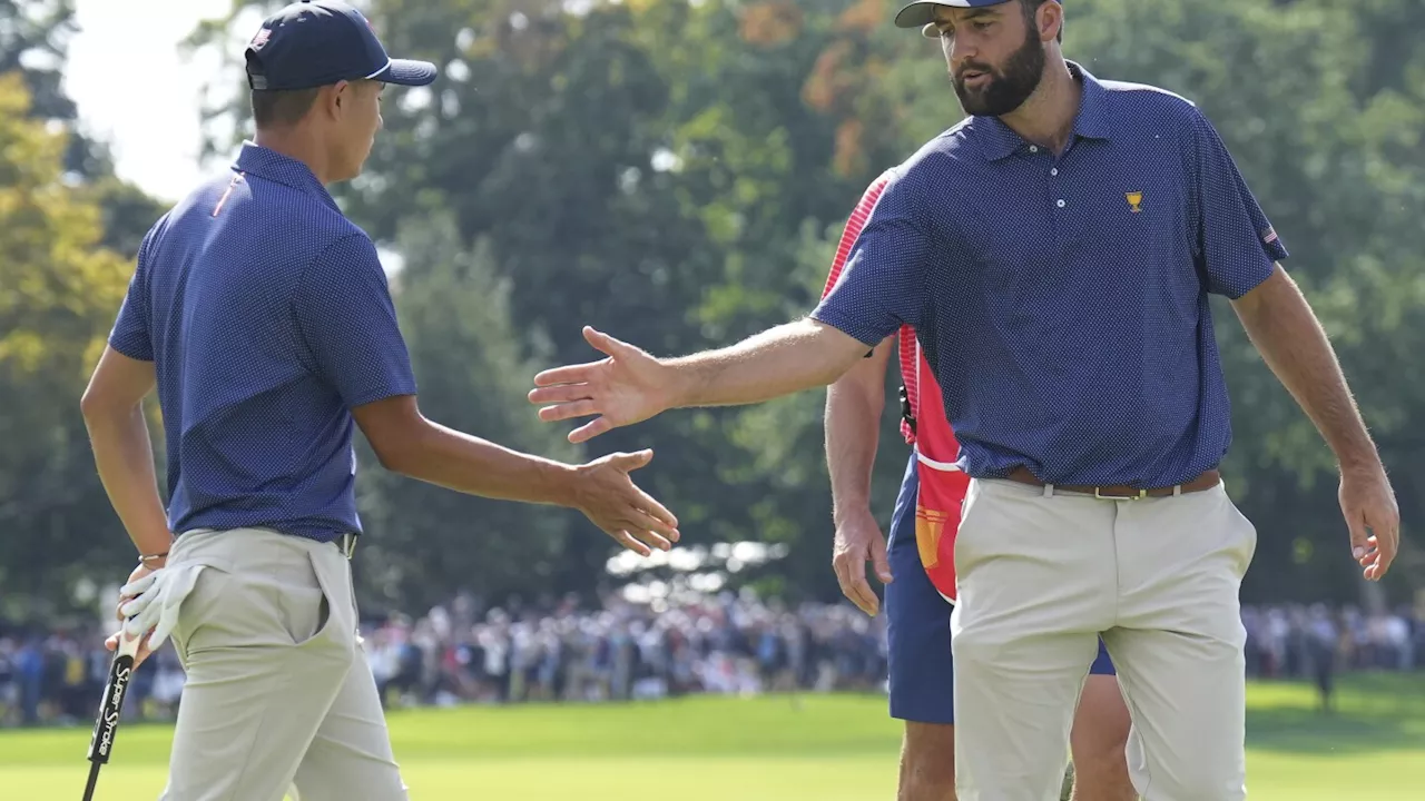 Americans restore the lead in fog-delayed Presidents Cup