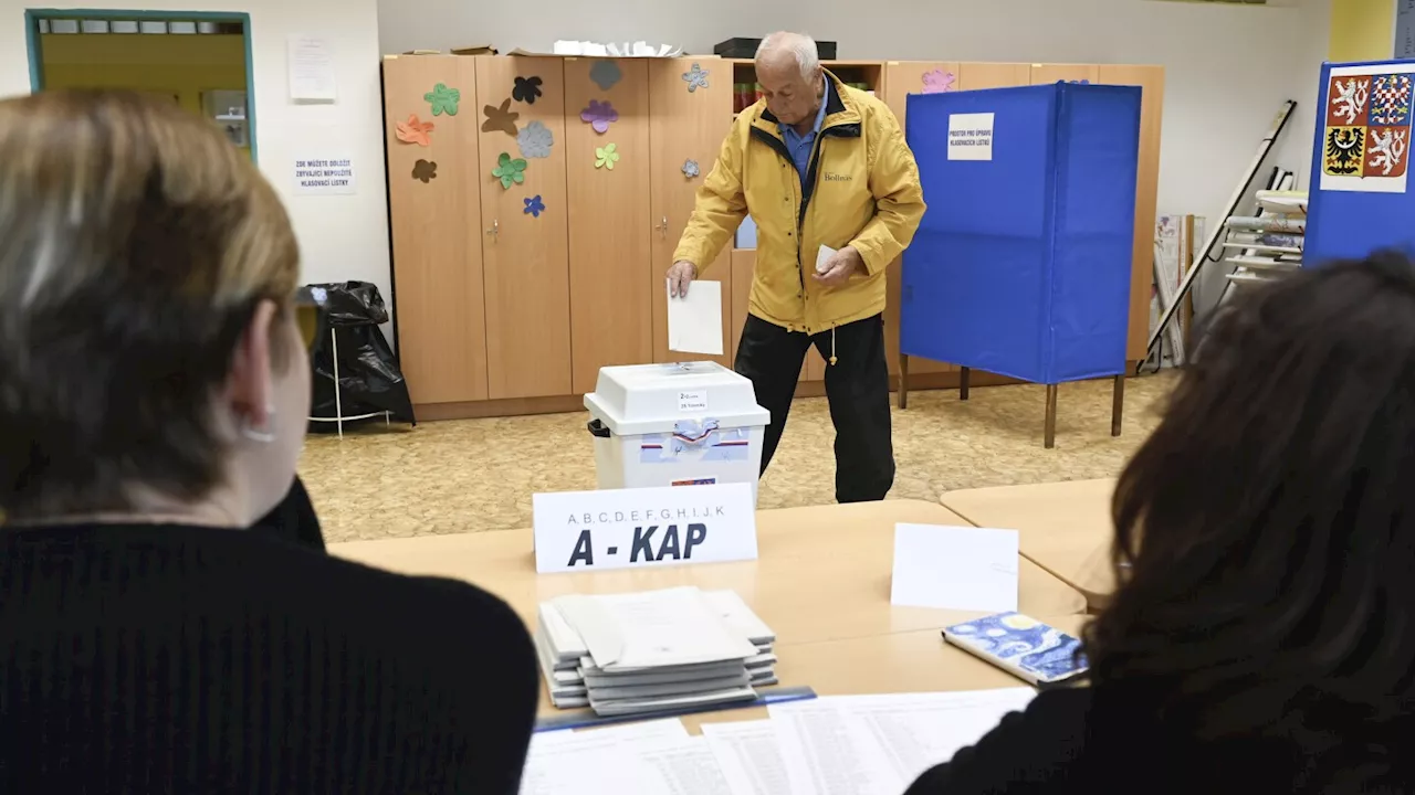 Main Czech opposition party wins most seats in election for a third of Senate