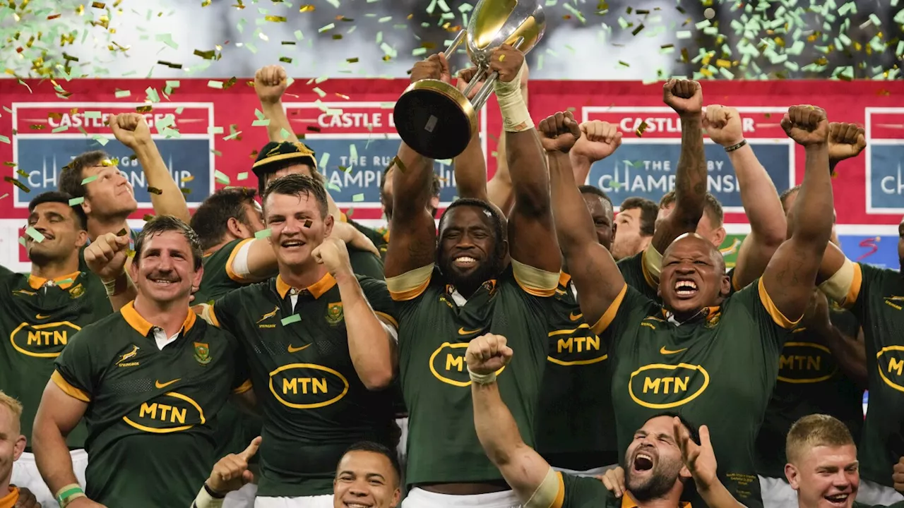 Springboks win first Rugby Championship title since 2019 in style