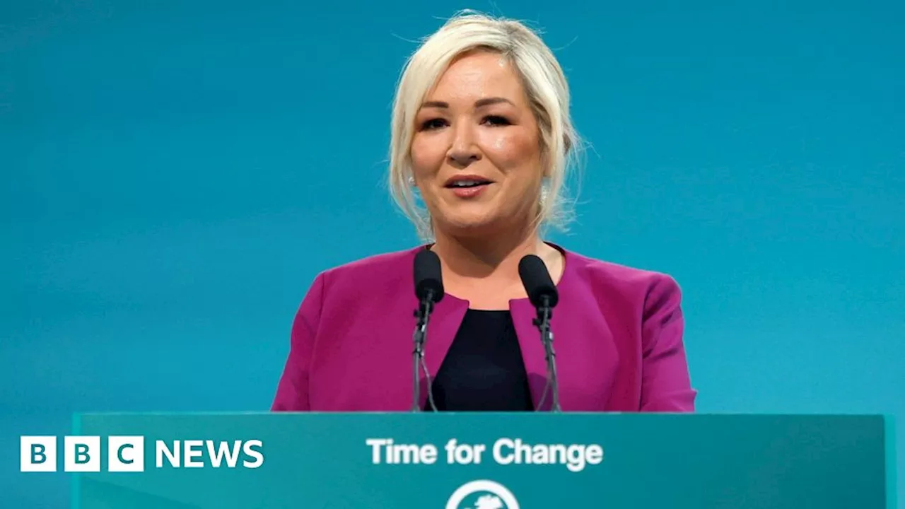 Sinn Fein ard fheis: 'Jury still out' on government, says Michelle O'Neill