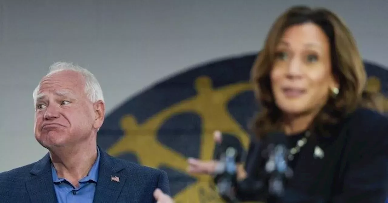 Kamala Harris Says Choosing Tim Walz as Running Mate Was 'Biggest Gut