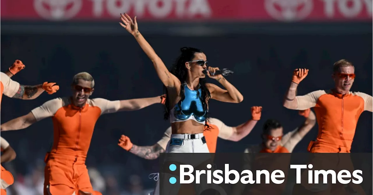 Katy Perry Delivers A 'Best-On-Ground' Performance At AFL Grand Final