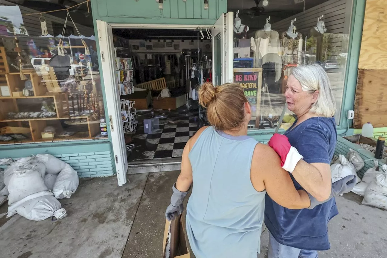 Hurricane Helene kills at least 44 and cuts a swath of destruction across the Southeast