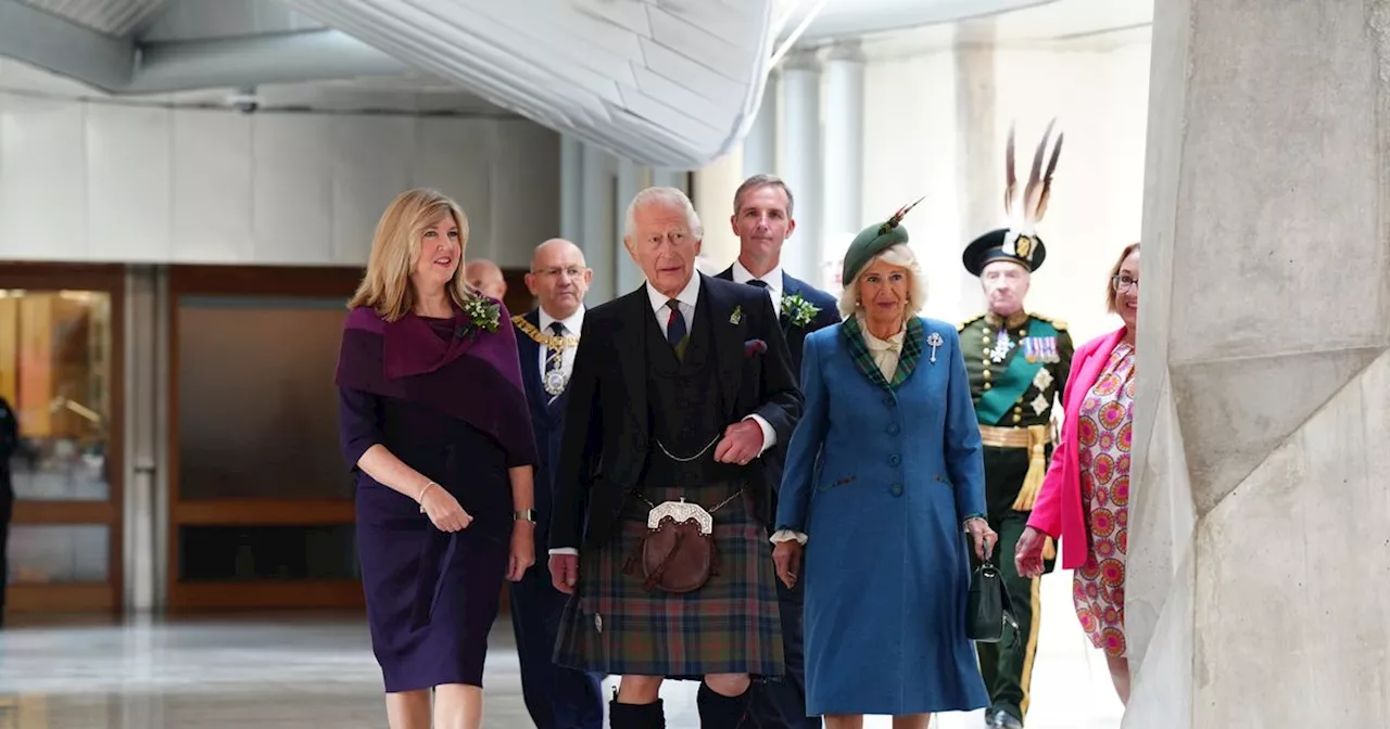 King Charles marks 25th anniversary of Scottish Parliament