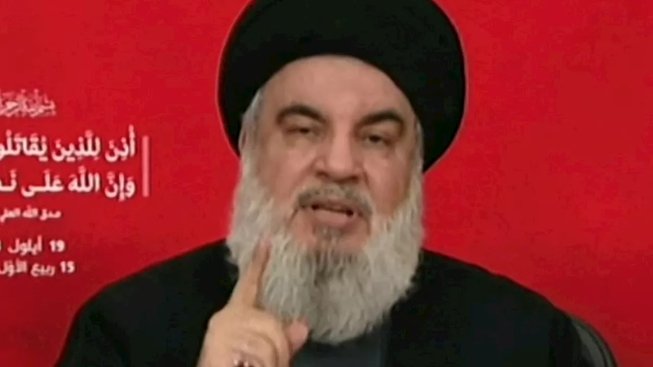 Hezbollah chief 'is dead': Israel says terror group's boss Hassan Nasrallah has been killed in...