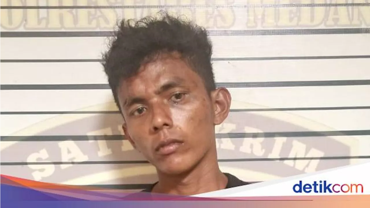 Aksi Pria di Medan Curi Motor di Tengah Kepanikan karena Kebakaran