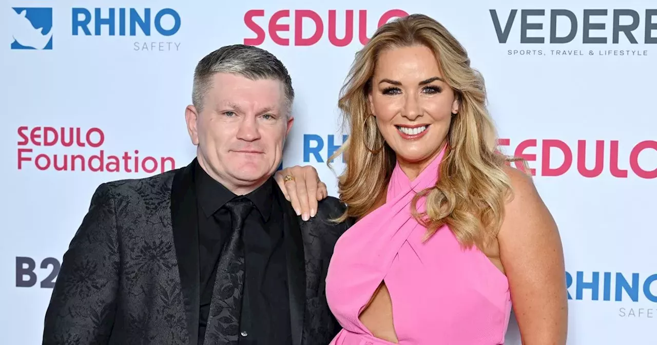 ITV Coronation Street's Claire Sweeney supported by Ricky Hatton after family update